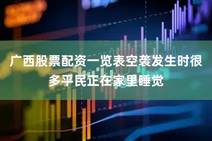 广西股票配资一览表空袭发生时很多平民正在家里睡觉